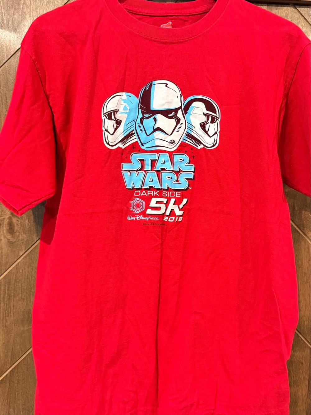 RunDisney Star Wars Red unisex 5K T-Shirt